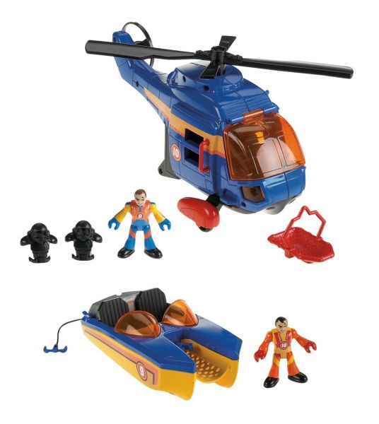 FISX2717 - Hélicoptère et Bateau de secours - 1