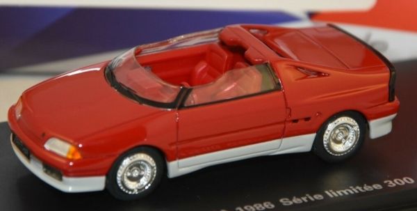 FRANS0006 - CITROEN Xantia cabriolet 1986 rouge - 1