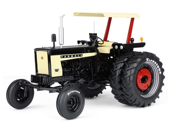 FAR-002B - FARMALL 504 black avec canopy et pneus Firestone - Limité à 148ex. - 1