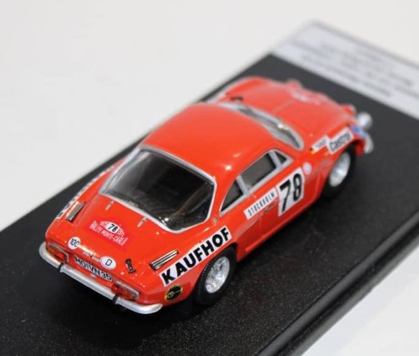 TRORRFR63 - RENAULT-ALPINE A110 #78 Rallye de Monte Carlo 1975 F.VON DER LEYEN / P.DIEKMANN - 1