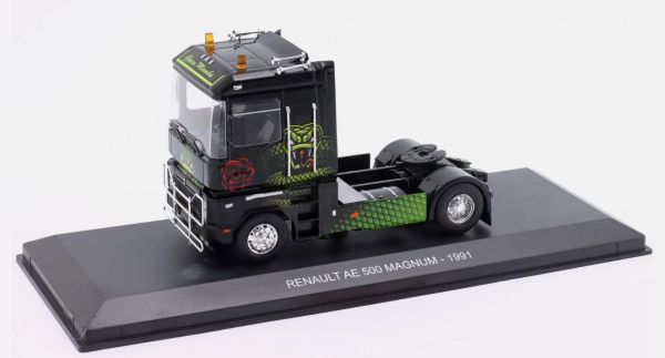 G1470006 - RENAULT Magnum AE500 4x2 1991 noir et vert GREEN MAMBA - 1