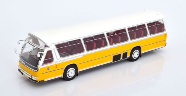G1N0E013 - PEGASO 5023 cl Autobus Aéroport de Madrid 1973 jaune et blanc - 1