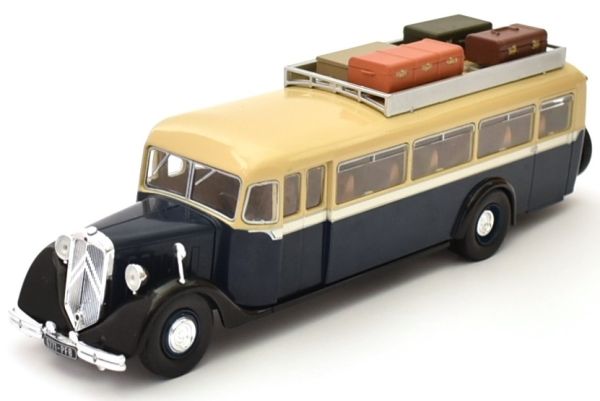 G1233001 - Bus de ligne CITROEN T45 1934 bleu et crème - 1