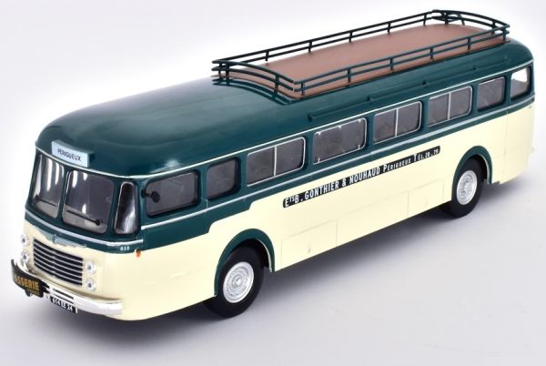 G1255063 - Bus de ligne RENAULT R4192 1952 vert et blanc Etablissement Gonthier & Nouhaud Périgeux - 1