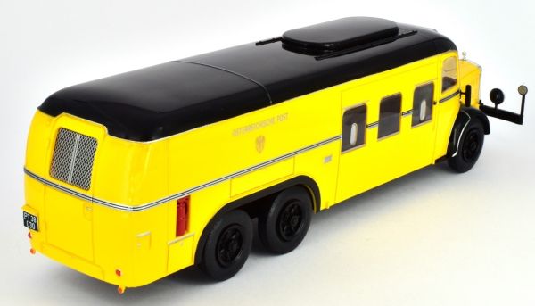 Miniature Bus postal allemand MERCEDES BENZ O 10000 diesel