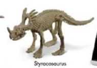 GEOCL3201A - Jurassix museum - Styracosaurus - 1