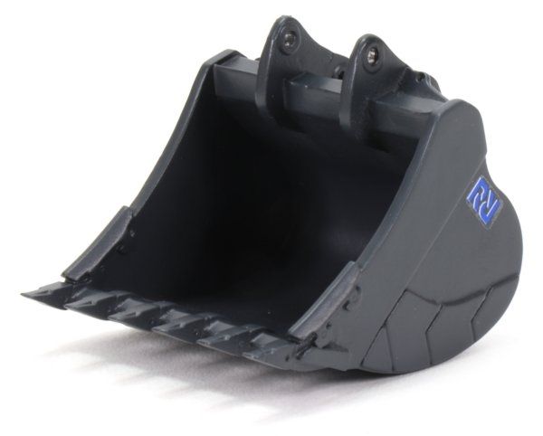 GF92G - Godet grand volume gris Reschke Russia pour pelle 50 Tonnes et plus - 1