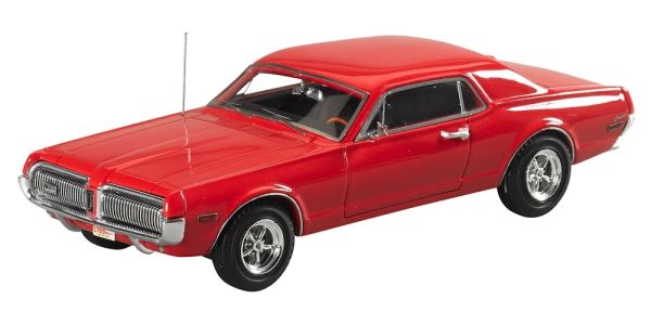 MTH424 - MERCURY Cougar 1968 rouge - 1