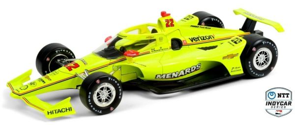 GREEN11108 - INDYCAR MENARDS #22 pilote Simon Pagenaud Team Penske NTT Courses Indy Car 2021 - 1