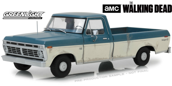 GREEN12956 - FORD F-100 pick-up 1973 version salie de la série The Walking Dead - 1