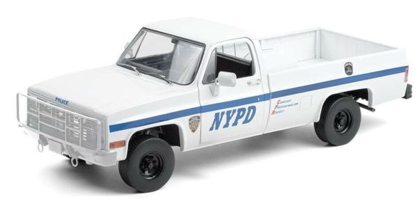 GREEN13561 - CHEVROLET Cuvy M1008 pick-up 1984 New York Police Department NYPD - 1