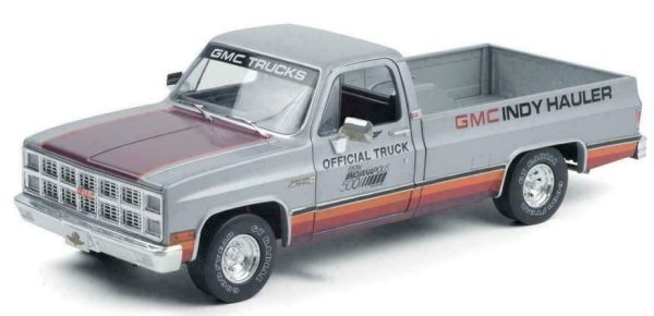 GREEN13563 - GMC Sierra Grande Classic 1500 pick-up 1981 Indy Hauler gris 65TH Annual Indianapolis 500 Mile Race Official Truck - 1