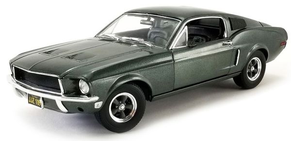 GREEN13615 - FORD Mustang GT FASTBACK 1968 verte Highland Green - 1