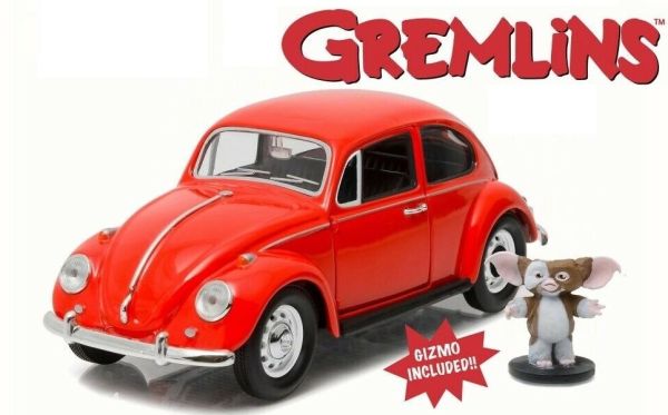 GREEN18231 - VOLKSWAGEN Beetle 1967 de Billy Peltzer du film Gremlins avec figurine Gizmo incluse - 1