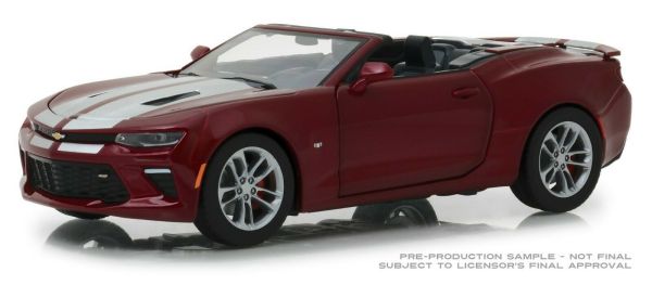 GREEN18245 - CHEVROLET Camaro SS 2017 cabriolet ouvert rouge garnet métallisé - 1