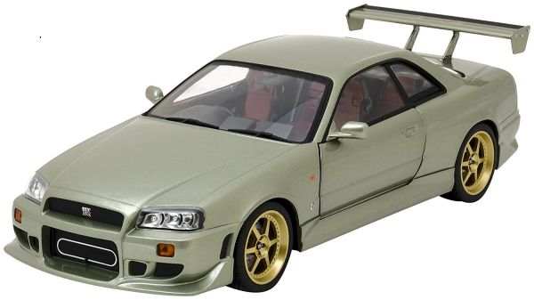 GREEN19033 - NISSAN Skyline GT-R R34 1999 vert jade - 1