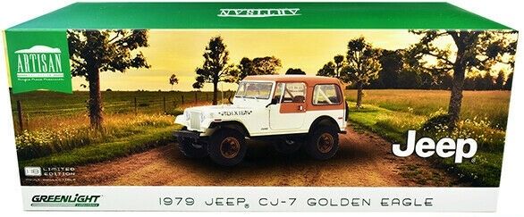 Greenlight 1/18 Jeep CJ7 Renegade 1983 - Figurine Terminator Incluse - Miniature Collection