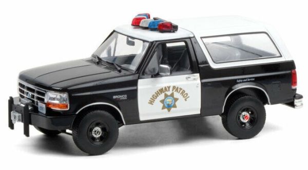 GREEN19089 - FORD Bronco 4x4 1992 Police de Californie California Higway Patrol - 1