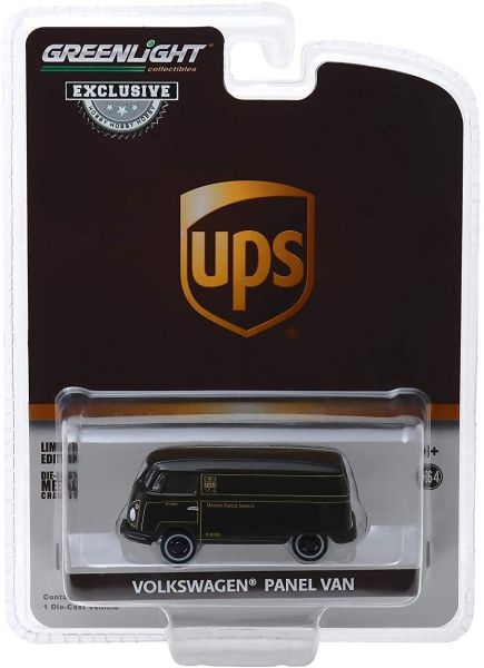GREEN30020 - VOLKSWAGEN T2 fourgon UPS vendu sous blister - 1
