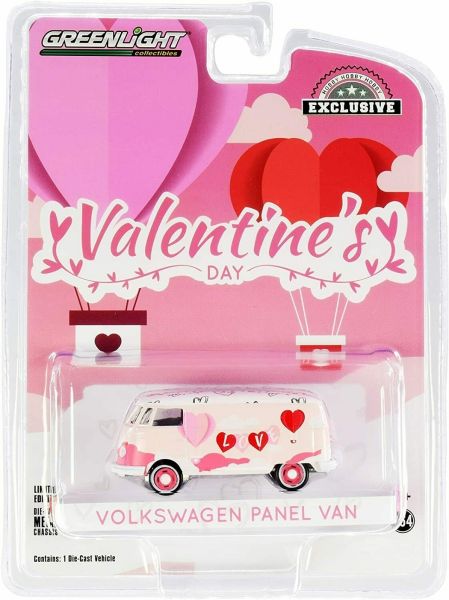 GREEN30251 - VOLKSWAGEN T2 Panel Van Love Série Valentine's Day vendue sous blister - 1