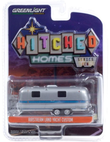 GREEN34100-A - Caravane AIRSTREAM Land Yacht Custom 2 essieux grise série Hitched Homes vendue sous blister - 1
