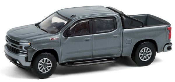 GREEN35190-F - CHEVROLET Silverado double cabine pick-up 2020 gris All-Terrain vendue sous blister - 1
