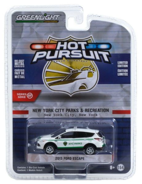 GREEN42950-D - FORD Escape 2013 NYC Parks New York City Parks & Recreation Série The Hot Poursuit vendue sous blister - 1