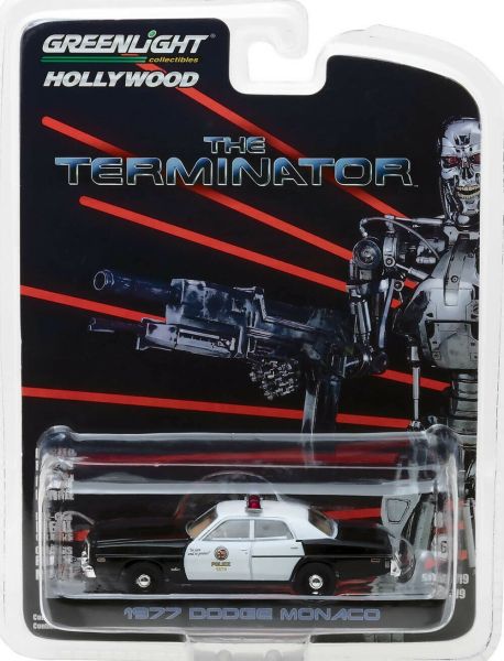 GREEN44790-C - DODGE Monaco Metropolitan Police 1977 du film Terminator 1984 vendue sous blister - 1