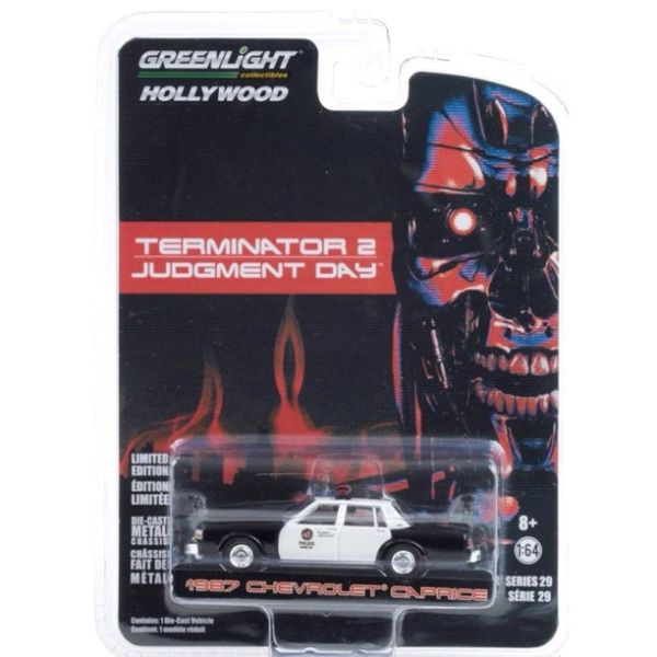 GREEN44890-F - CHEVROLET Caprice 1987 du film Terminator 2 The Judgment Day vendue sous blister - 1