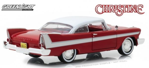 Red Plymouth Fury 58 KEYRING Movie Car as Seen in Christine 4.5cm X 3