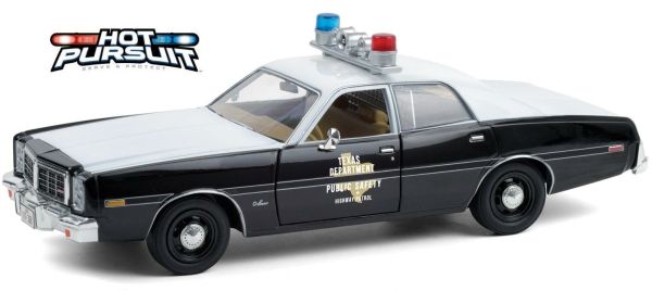 GREEN85522 - DODGE Monaco 1977 police américaine Texas Highway Patrol - 1