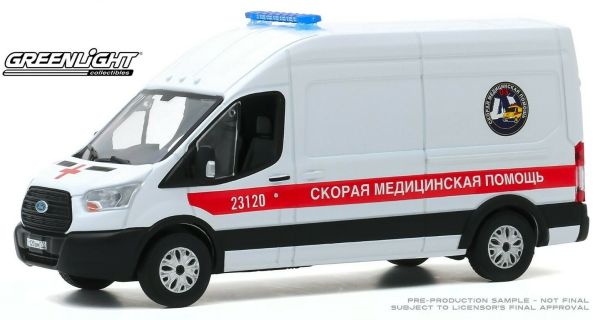 GREEN86182 - FORD Transit LWB 2019 ambulance Russe de Saint Petersburg - 1