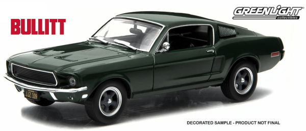 GREEN86431 - FORD Mustang GT 1968 du fim Bullitt - 1
