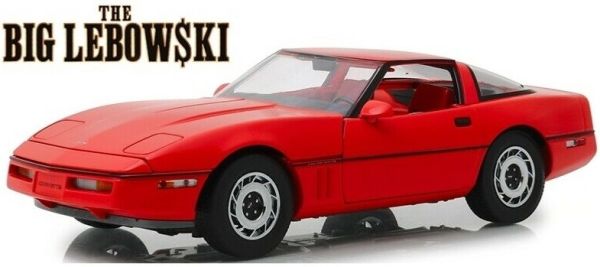 GREEN86497 - CHEVROLET Corvette C4 1985 rouge du film The Big Lebowski de 1998 - 1