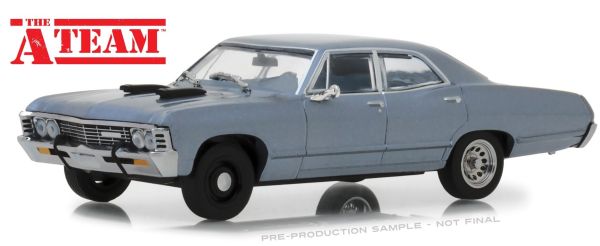 GREEN86527 - CHEVROLET Impala Sedan 1967 The A-Team de la série tv l'Agence Tous Risque - 1