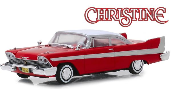 GREEN86529 - PLYMOUTH Fury 1958 rouge toit blanc du film Christine - 1