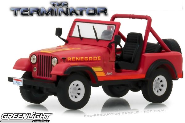 GREEN86533 - JEEP CJ-7 Renegade de Sarah Connor du film THE TERMINATOR - 1