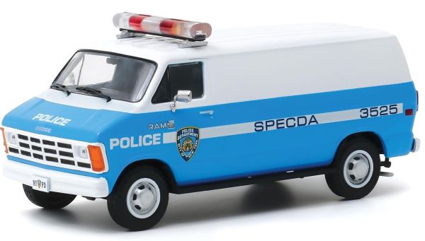 GREEN86577 - DODGE RAM B 250 1987 New York City Police Department - 1