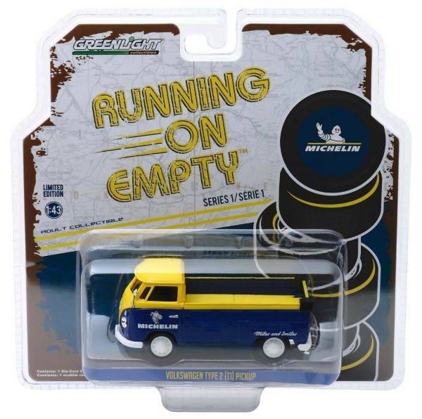 GREEN87010-E - VOLKSWAGEN T2 pick-up MICHELIN vendu sous blister - 1