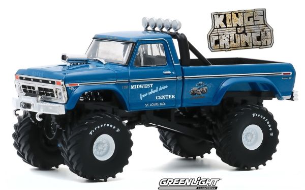 GREEN88031 - FORD F-250 1975 Monster Truck Midwest Four Whell Drive & Performance Center - 1