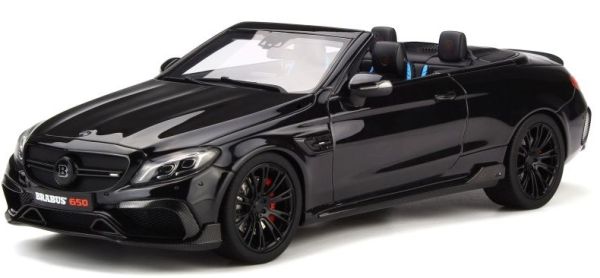 GT206 - BRABUS 650 Cabriolet Noir - 1