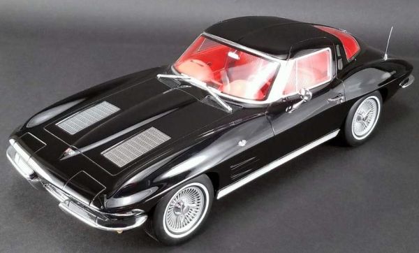 GTSUS010 - CHEVROLET Corvette 1963 noire - 1