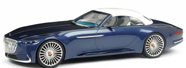 SCH183 - MERCEDES Maybach vision 6 cabriolet 2017 bleue - 1