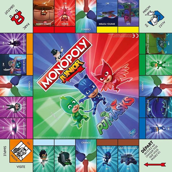 HAS0238 - Monopoly Junior Pyjamasques - 1