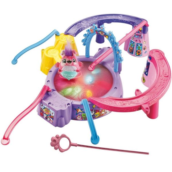 HAS98822 - Mini-poupée DIZZY DANCERS avec Piste de disco lumineuse - 1