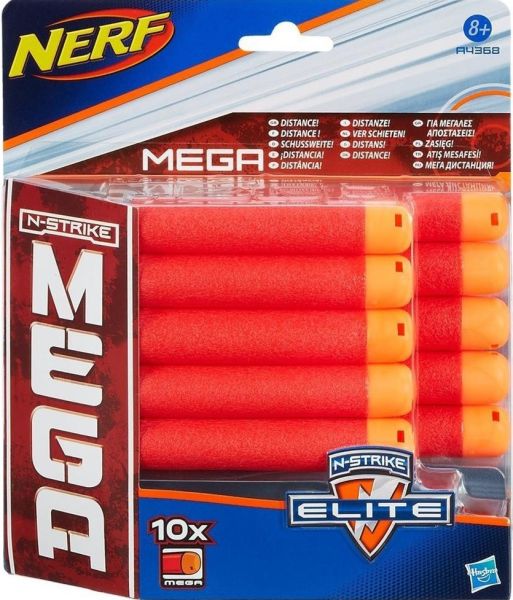 10 Munition Mega N-Strike NERF