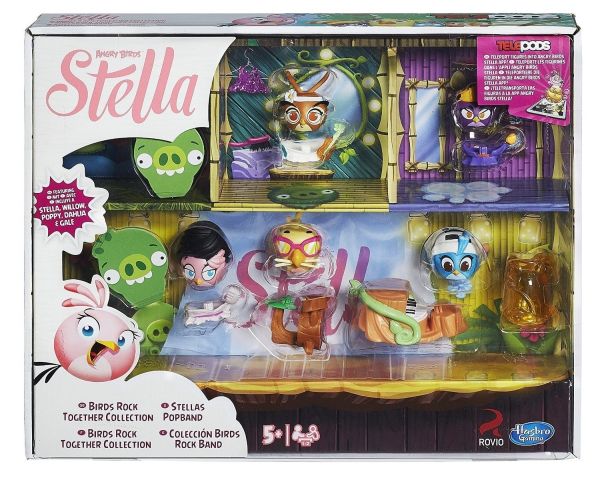 HASA8883 - Collection d'oiseaux Stella Telepods ANGRY BIRDS - 1