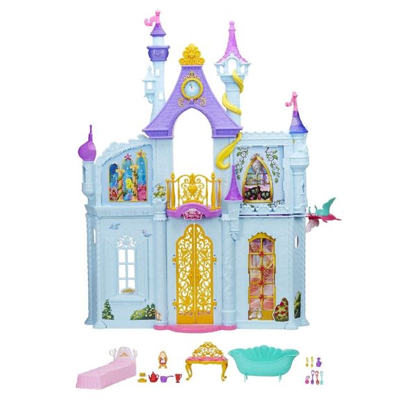 HASB8311 - Château de Princesse - DISNEY - Haut. 90cm x Larg. 70cm x Prof. 41cm - 1