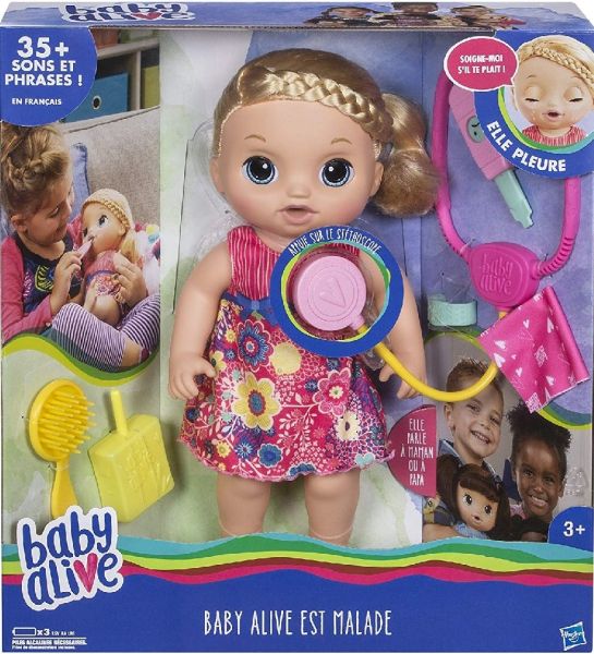 Bebe malade jouet outlet