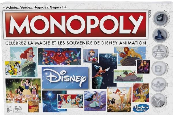 HASC2116 - MONOPOLY Disney | 2 à 6 joueurs - 1